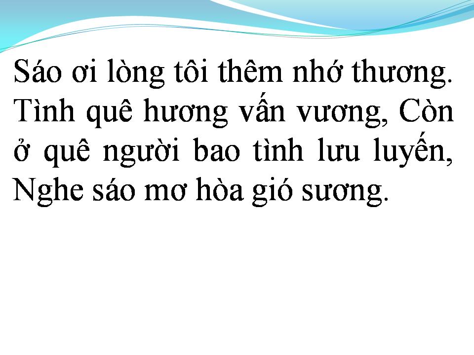 Lời bài hát CHIỀU QUÊ