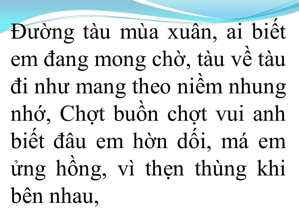 Lời bài hát CHIỀU SÂN GA