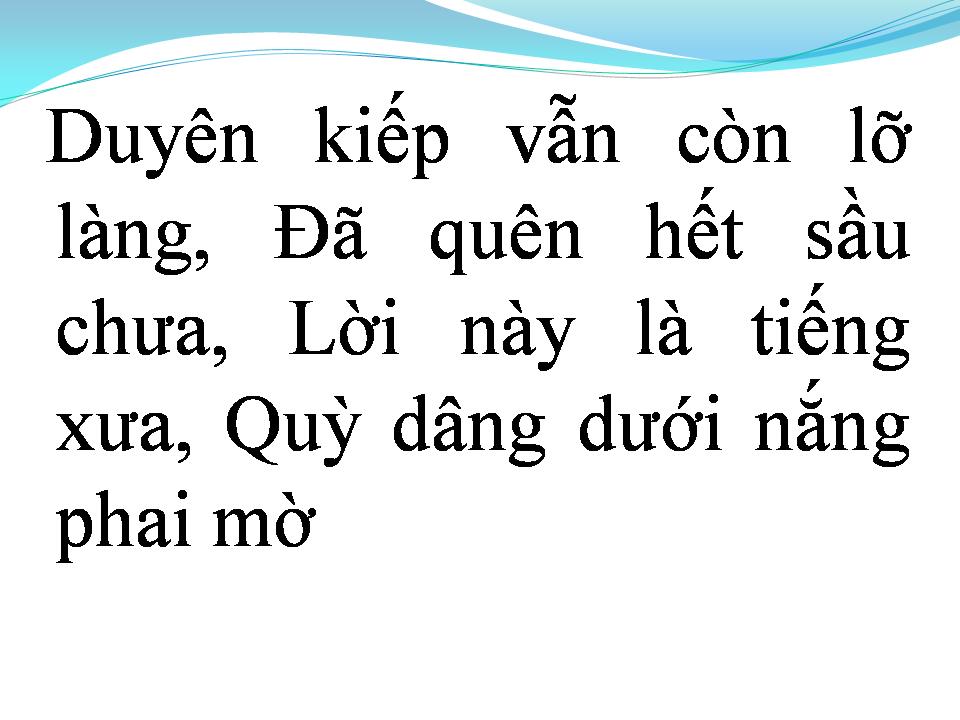 Lời bài hát CHIỀU TÀ