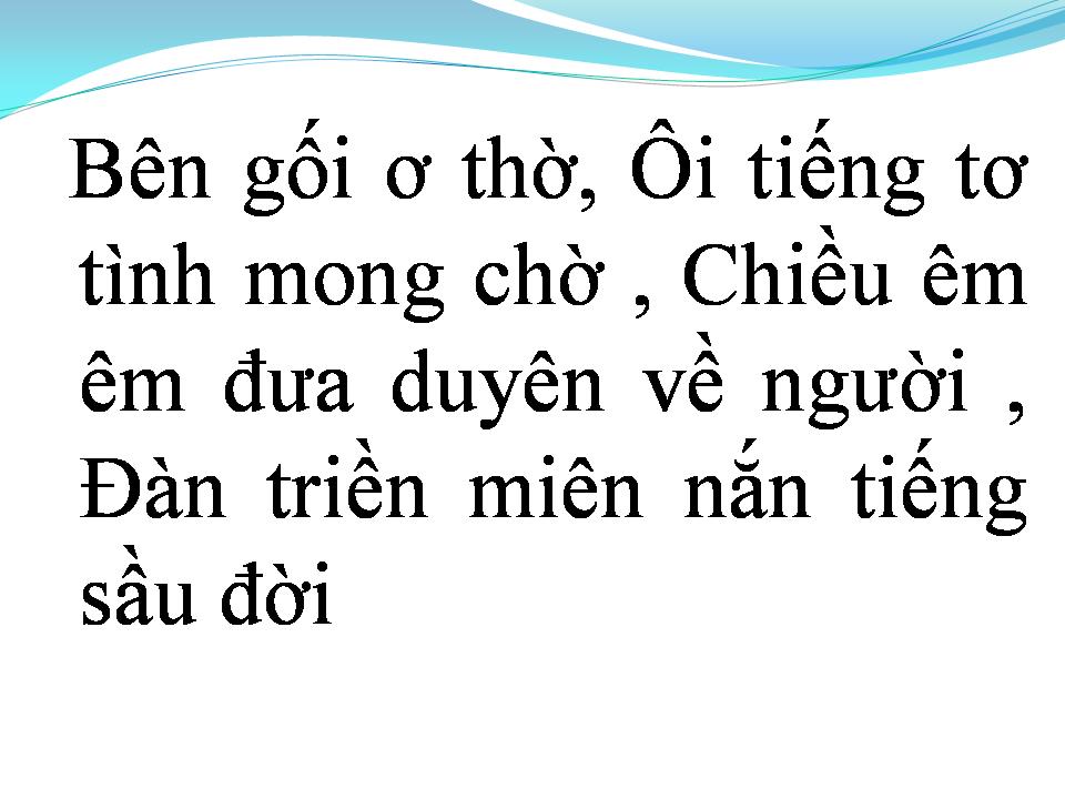 Lời bài hát CHIỀU TÀ