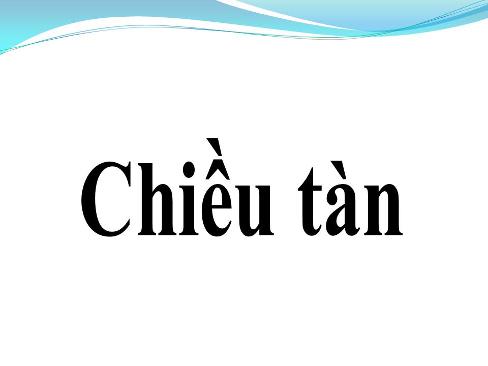 Lời bài hát CHIỀU TÀN