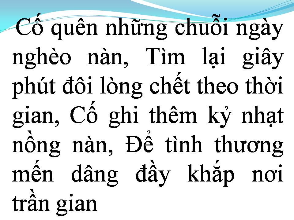 Lời bài hát CHIỀU TÀN