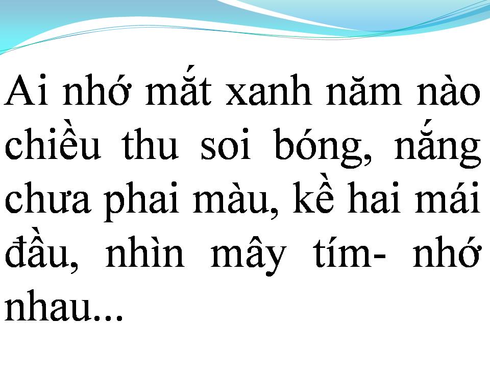 Lời bài hát CHIỀU TÍM
