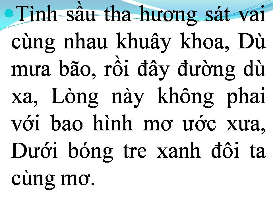 Lời bài hát CHIỀU THA HƯƠNG