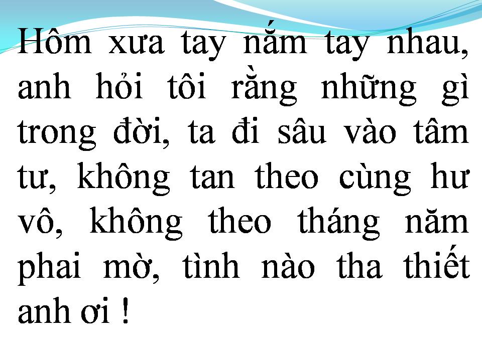 Lời bài hát CHIỀU THƯƠNG ĐÔ THỊ