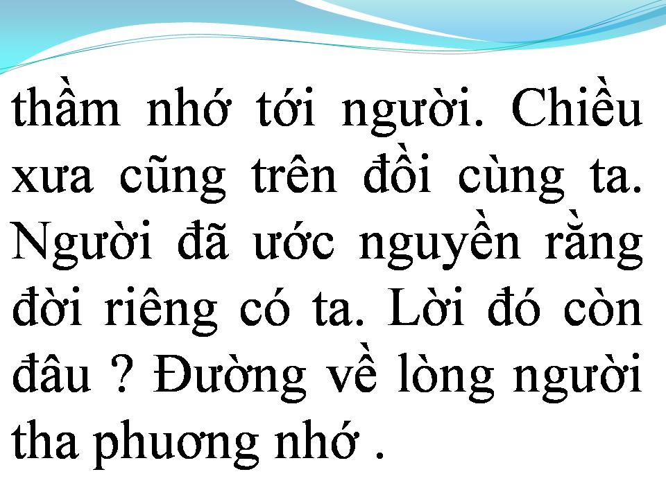 Lời bài hát CHIỀU VÀNG