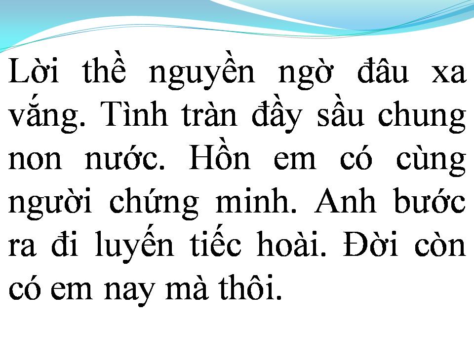 Lời bài hát CHIỀU VÀNG