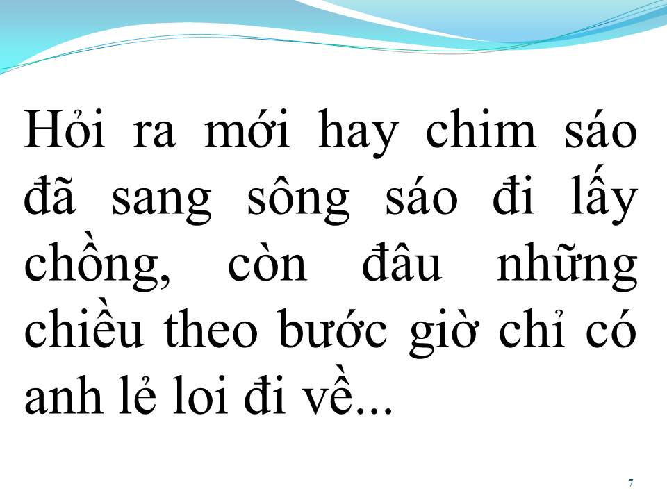 Lời bài hát CHIM SÁO NGÀY XƯA