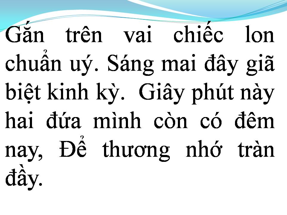 Lời bài hát CHÍN THÁNG QUÂN TRƯỜNG (9 THÁNG QUÂN TRƯỜNG )