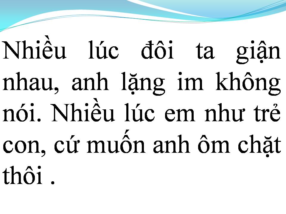Lời bài hát CHÍNH LÀ ANH