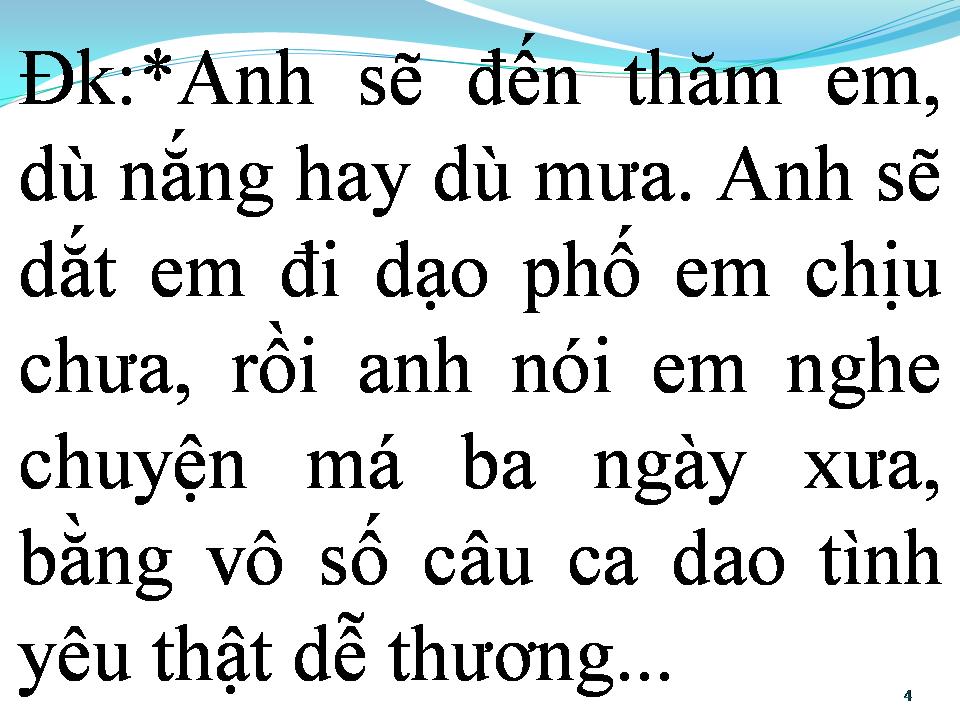 Lời bài hát CHO ANH XIN SỐ NHÀ
