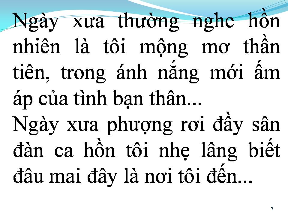 Lời bài hát CHO BẠN CHO TÔI