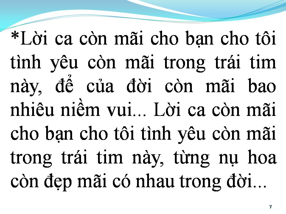 Lời bài hát CHO BẠN CHO TÔI