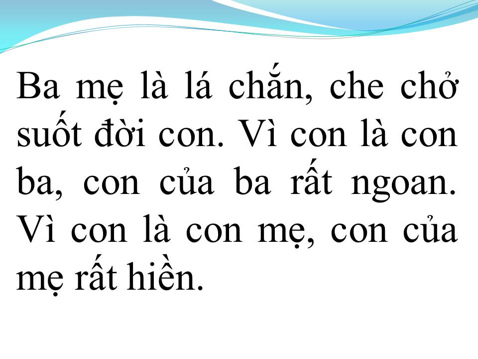 Lời bài hát CHO CON