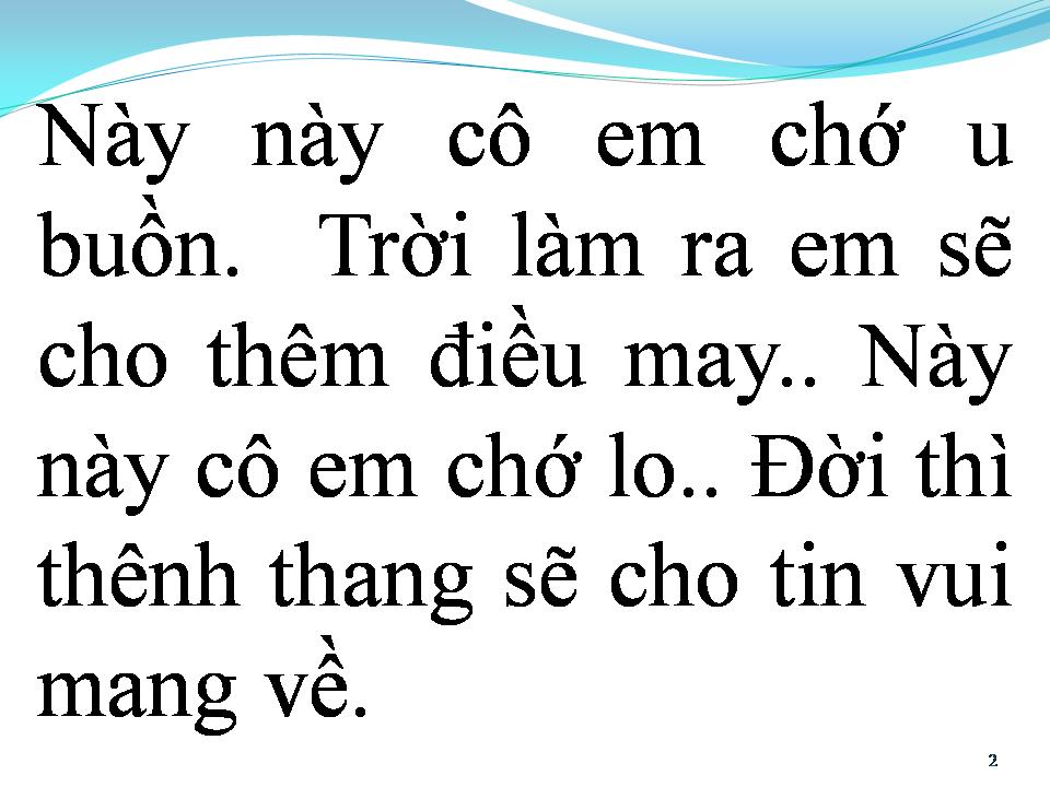 Lời bài hát CHO EM