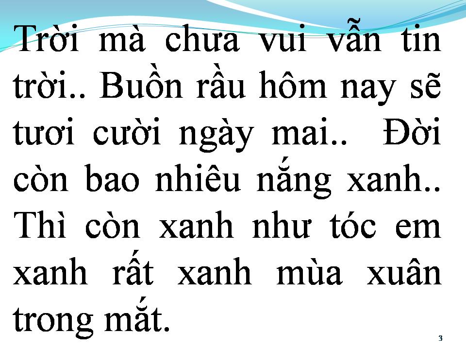 Lời bài hát CHO EM