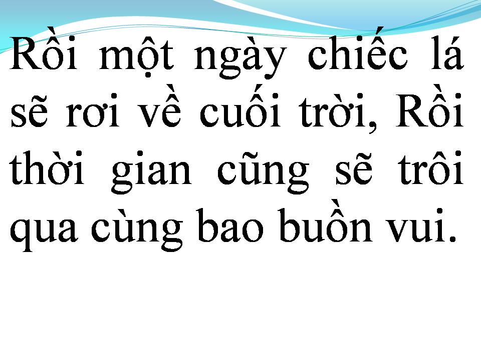 Lời bài hát CHO EM CŨNG LÀ CHO TÔI
