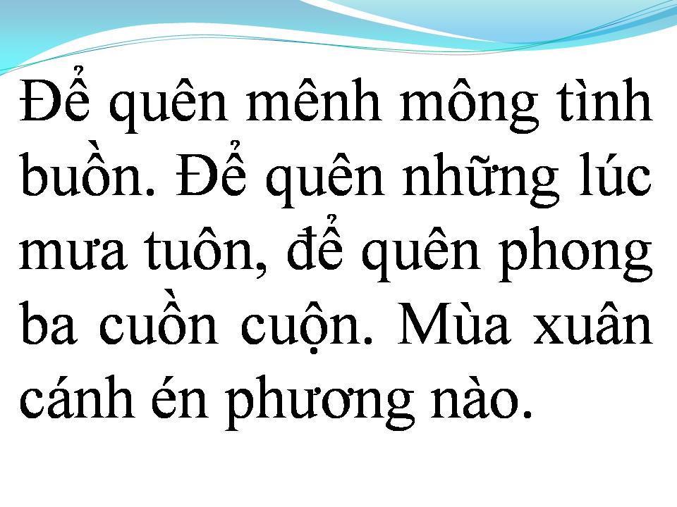 Lời bài hát CHO EM MỘT LỐI VỀ