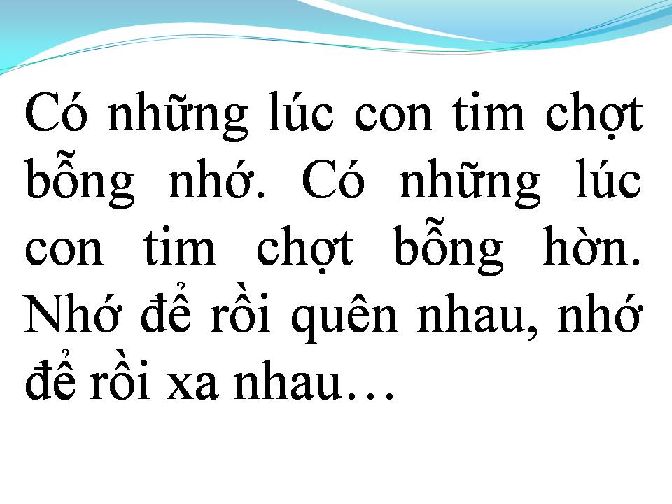 Lời bài hát CHO EM MỘT LỐI VỀ