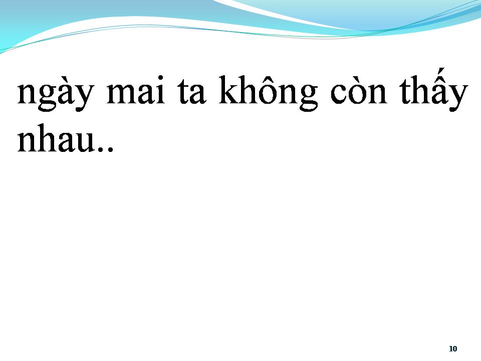 Lời bài hát CHO LẦN CUỐI