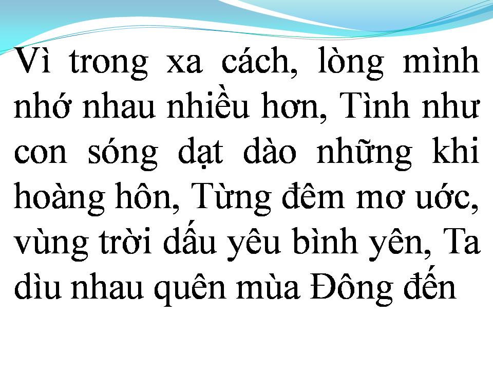 Lời bài hát CHO NHAU LẦN CUỐI