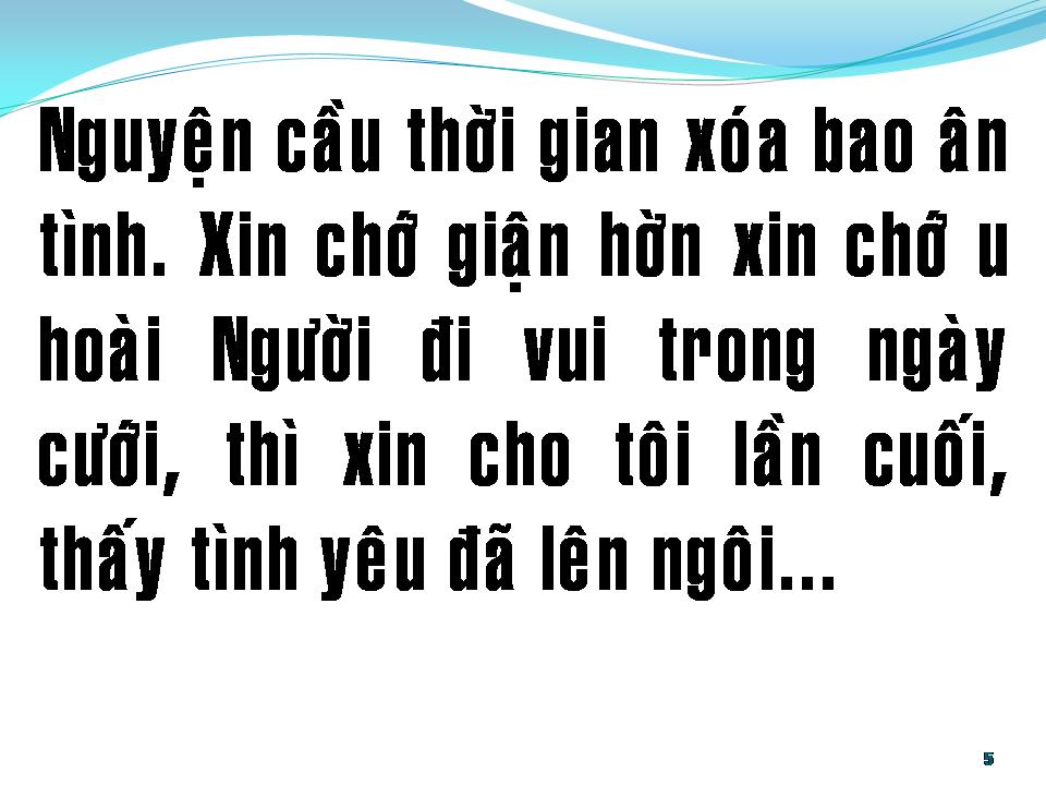 Lời bài hát CHO NHAU LỜI NGUYỆN CẦU