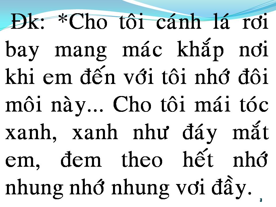 Lời bài hát CHO QUÊN THÚ ĐAU THƯƠNG