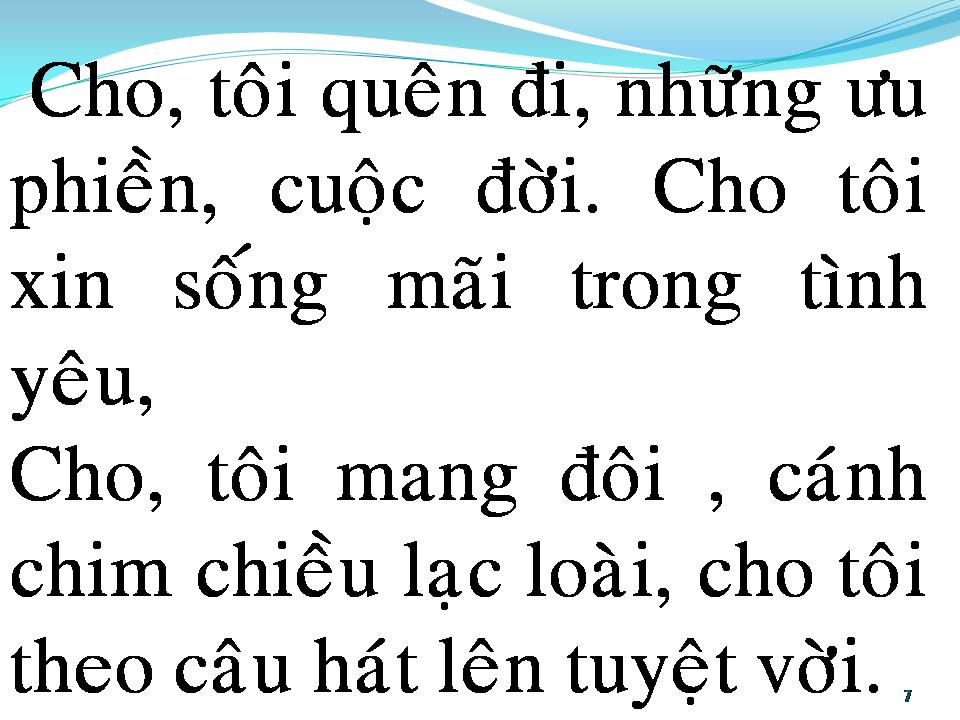 Lời bài hát CHO QUÊN THÚ ĐAU THƯƠNG
