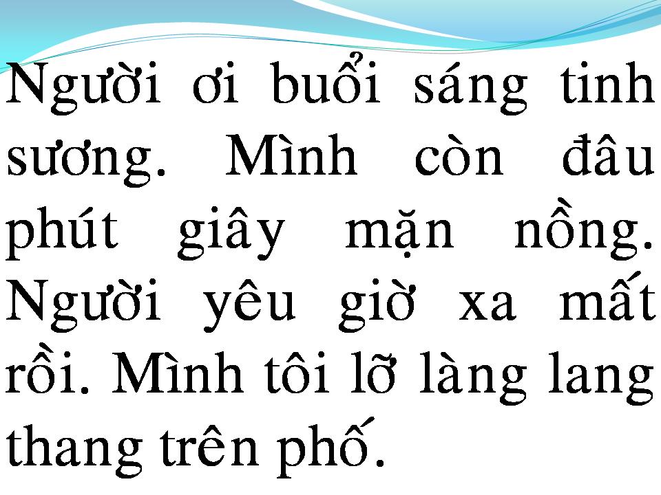 Lời bài hát CHO TÌNH MÃI XA