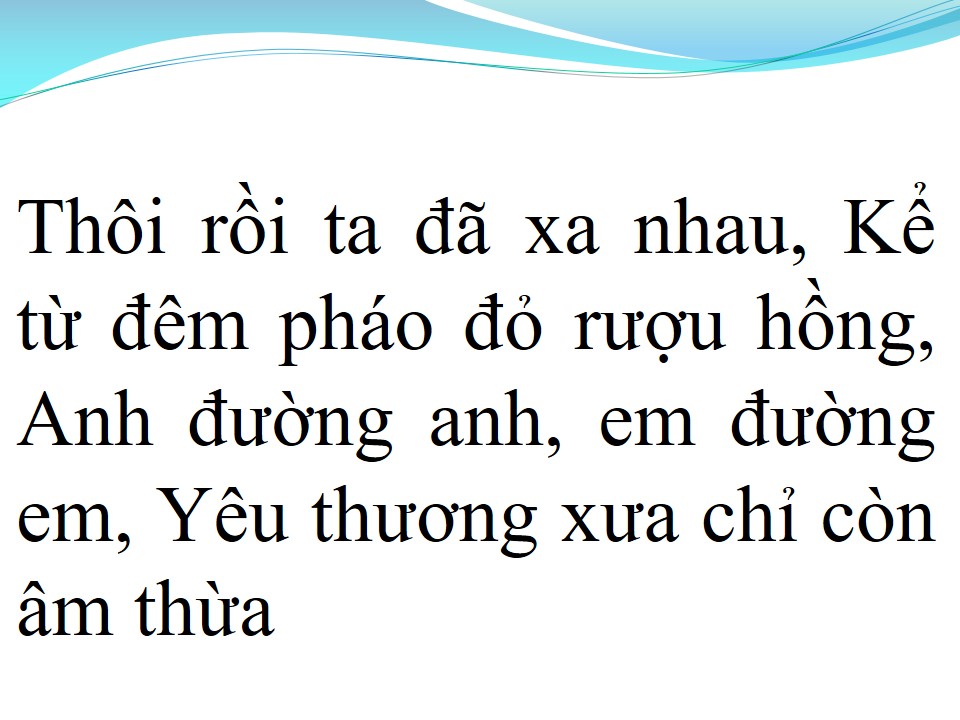 Lời bài hát CHO VỪA LÒNG EM