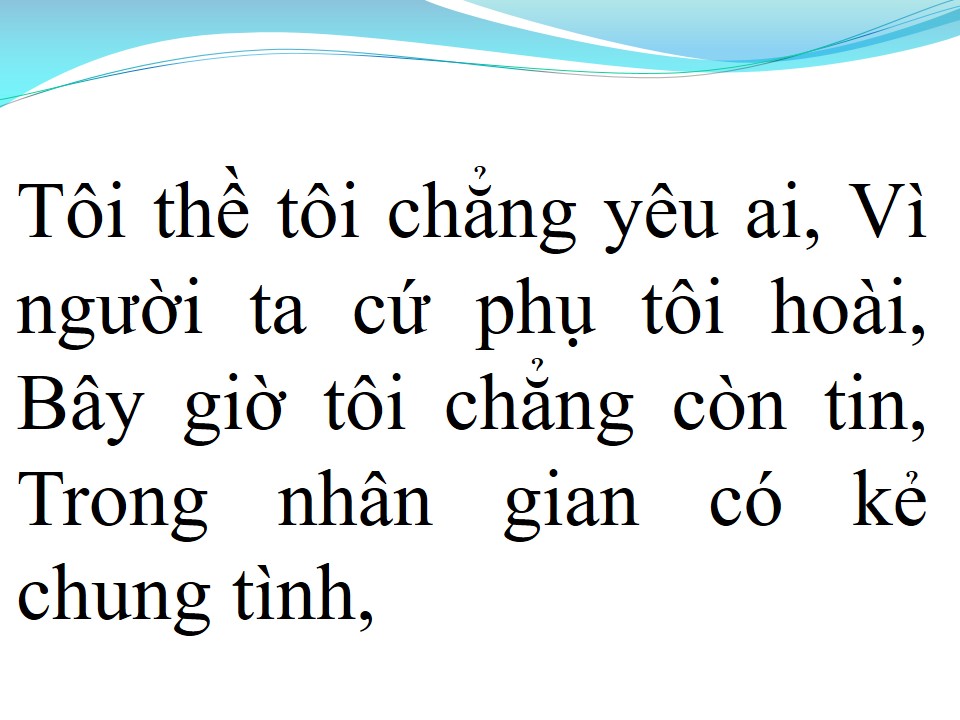 Lời bài hát CHO VỪA LÒNG EM