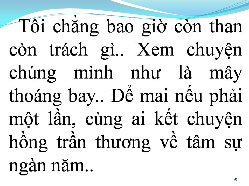 Lời bài hát CHÔN VÙI TÂM SỰ