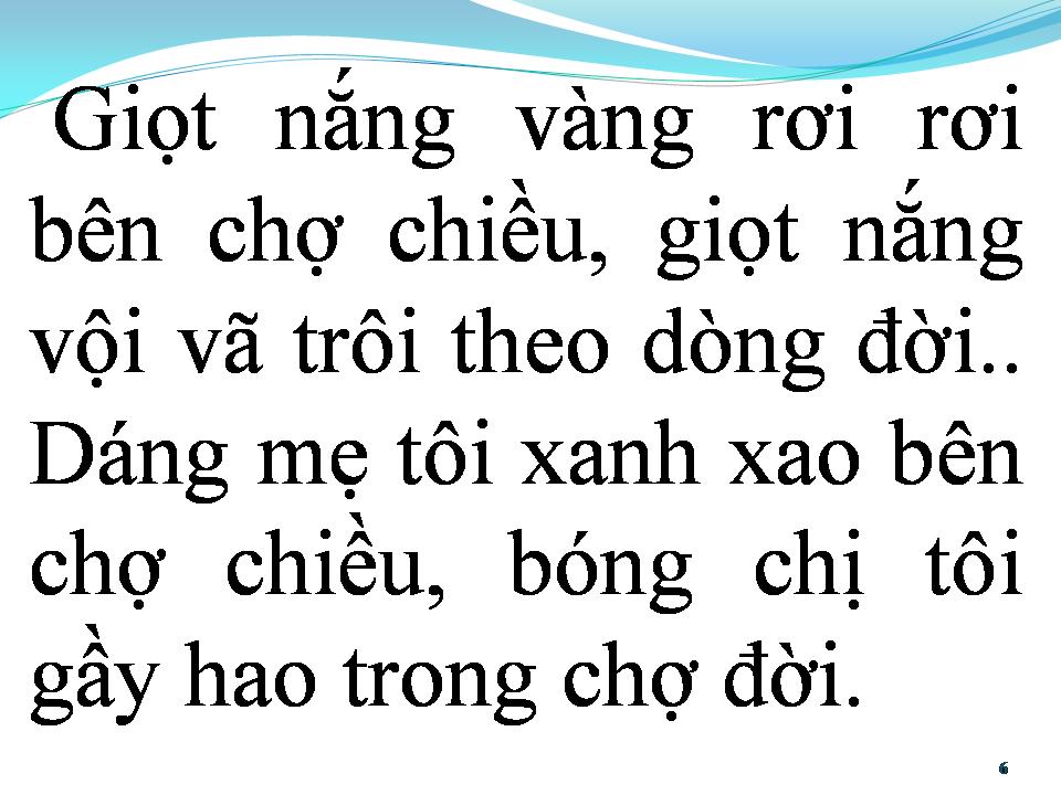 Lời bài hát CHỢ ĐỜI