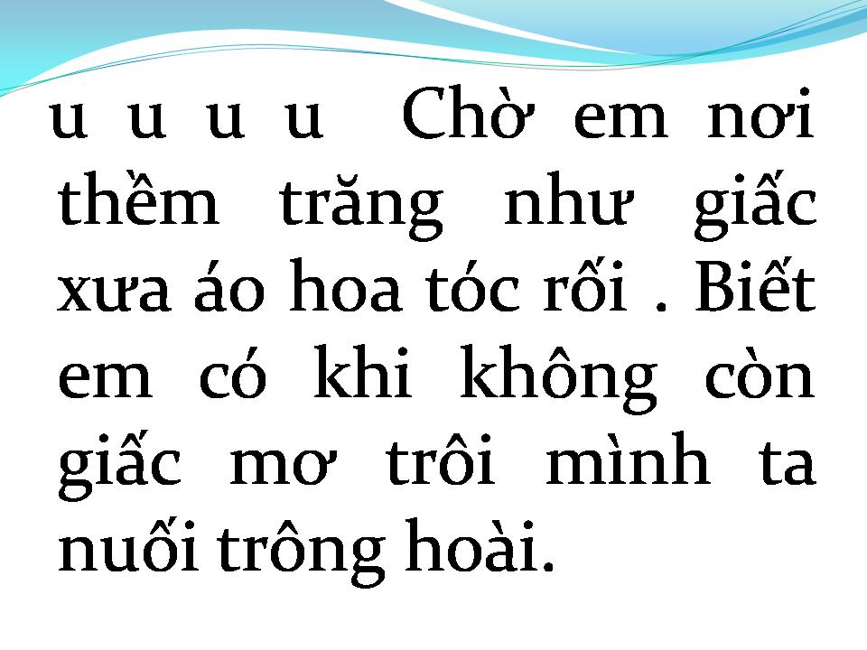 Lời bài hát CHỜ EM NƠI THỀM TRĂNG