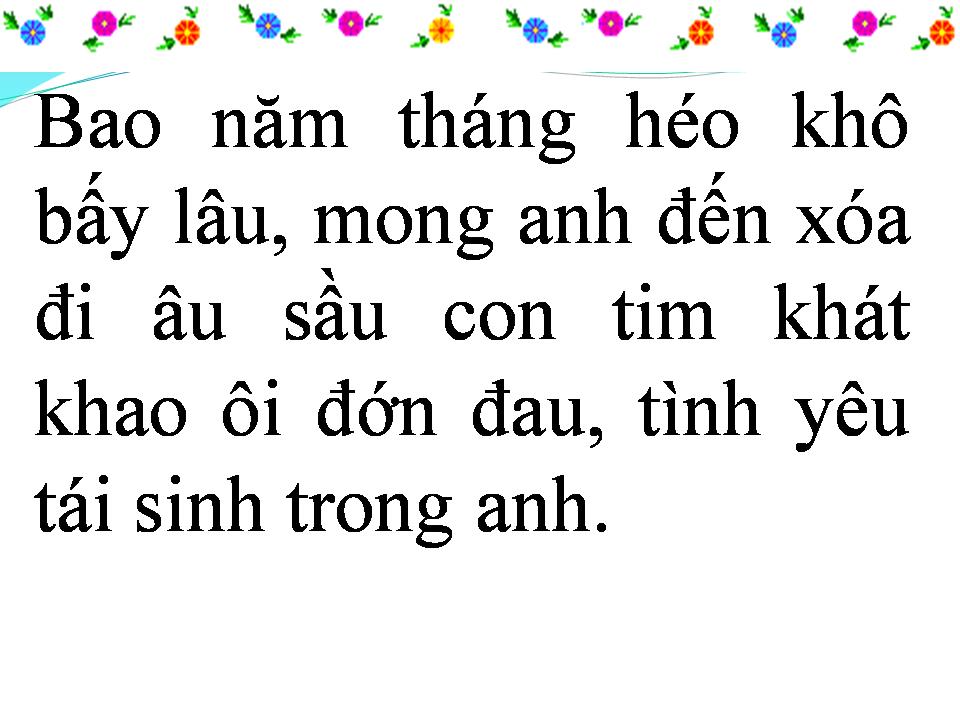 Lời bài hát CHỜ MONG