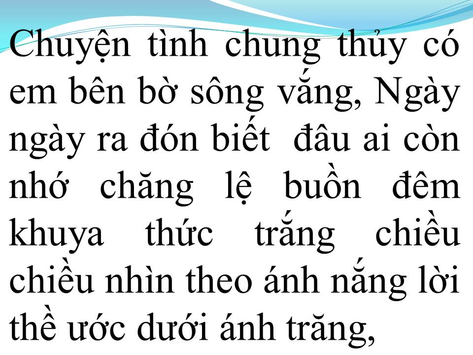 Lời bài hát CHỜ NGƯỜI