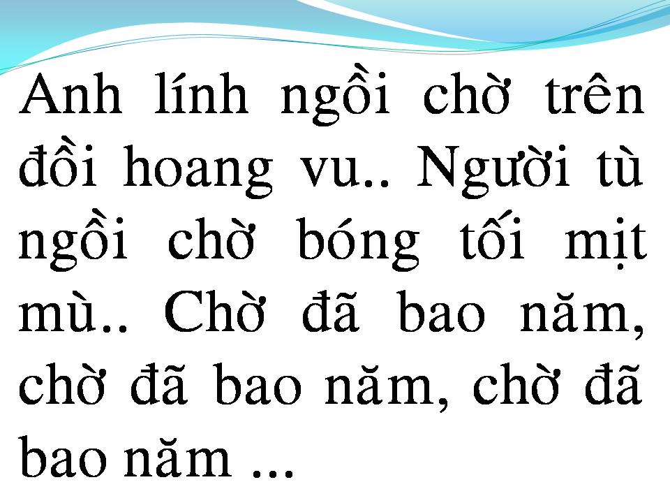 Lời bài hát CHỜ NHÌN QUÊ HƯƠNG SÁNG CHÓI