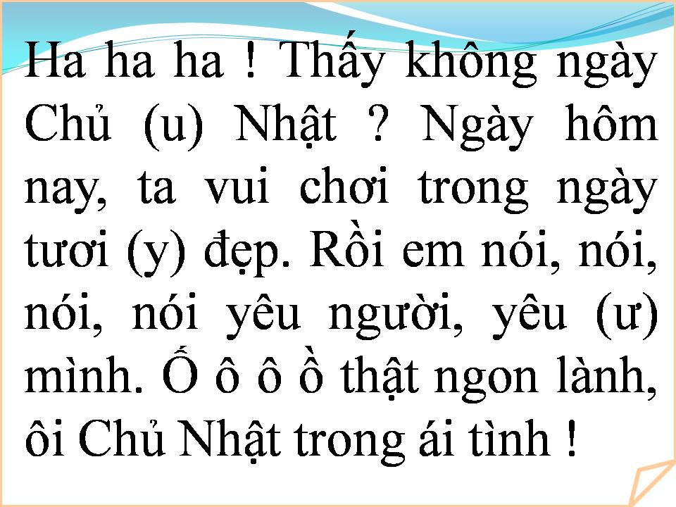 Lời bài hát CHỦ NHẬT TƯƠI HỒNG