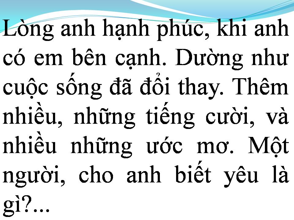 Lời bài hát CHÚ RỂ
