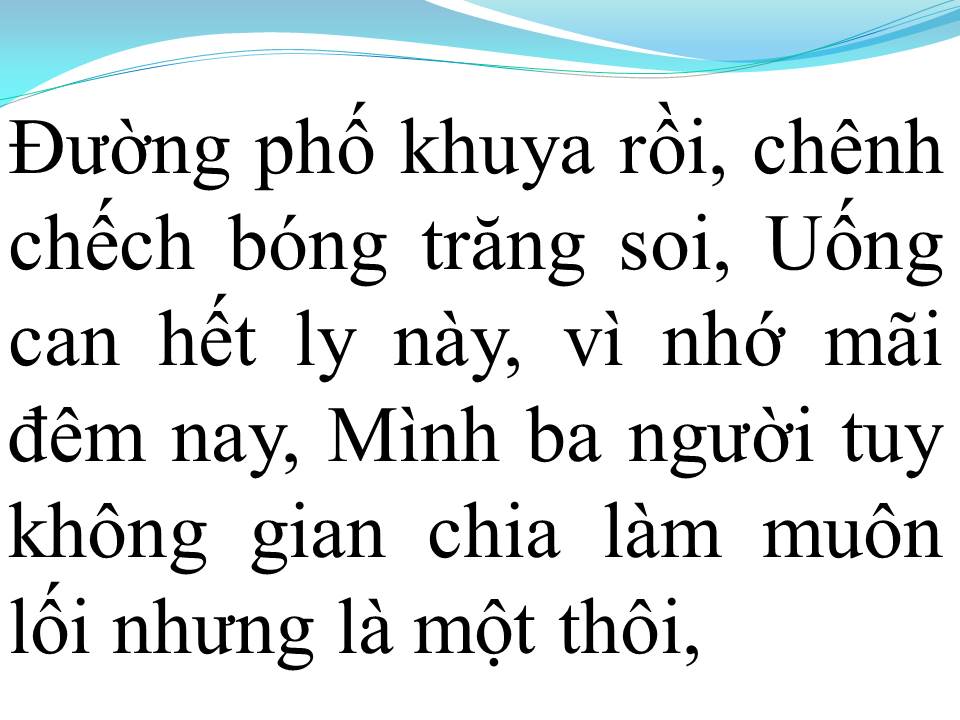 Lời bài hát CHÚNG MÌNH BA ĐỨA 