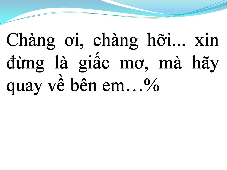 Lời bài hát CHUNG TÌNH