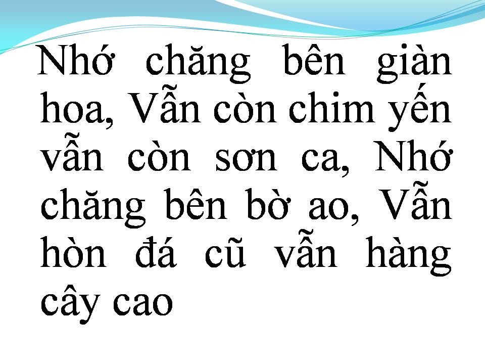Lời bài hát CHUNG THỦY