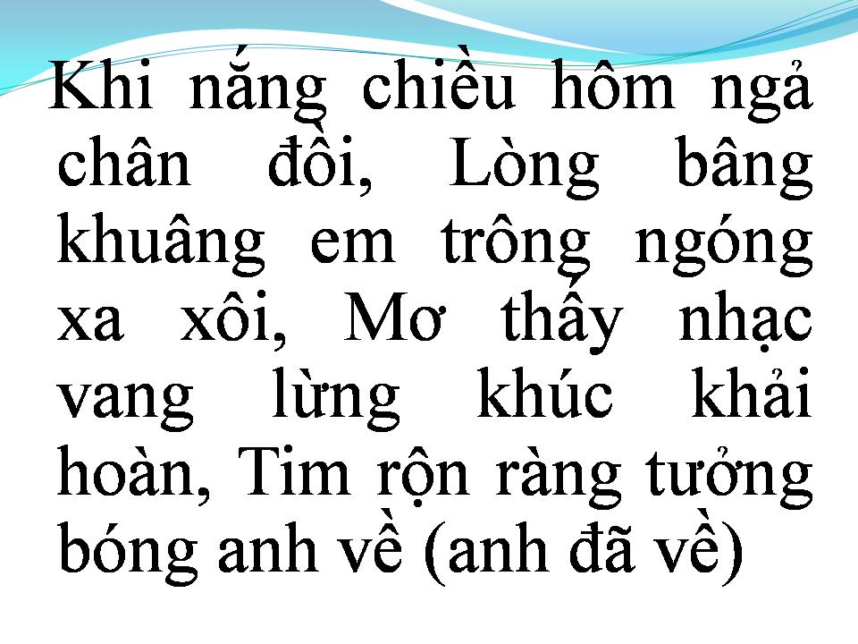 Lời bài hát CHUNG THỦY