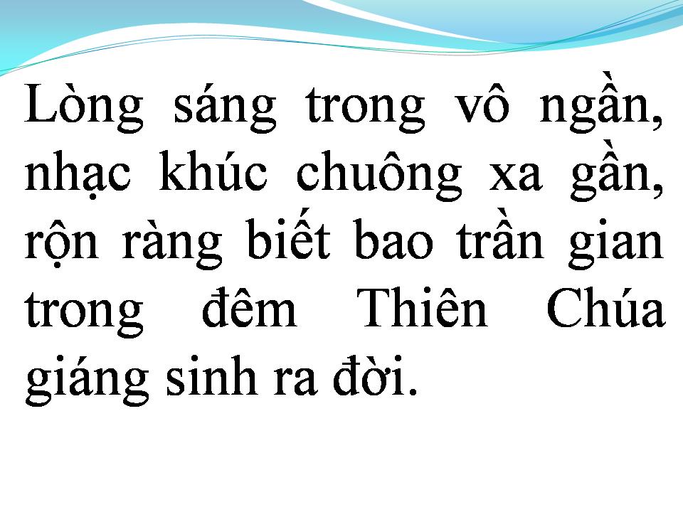 Lời bài hát CHUÔNG NOEL