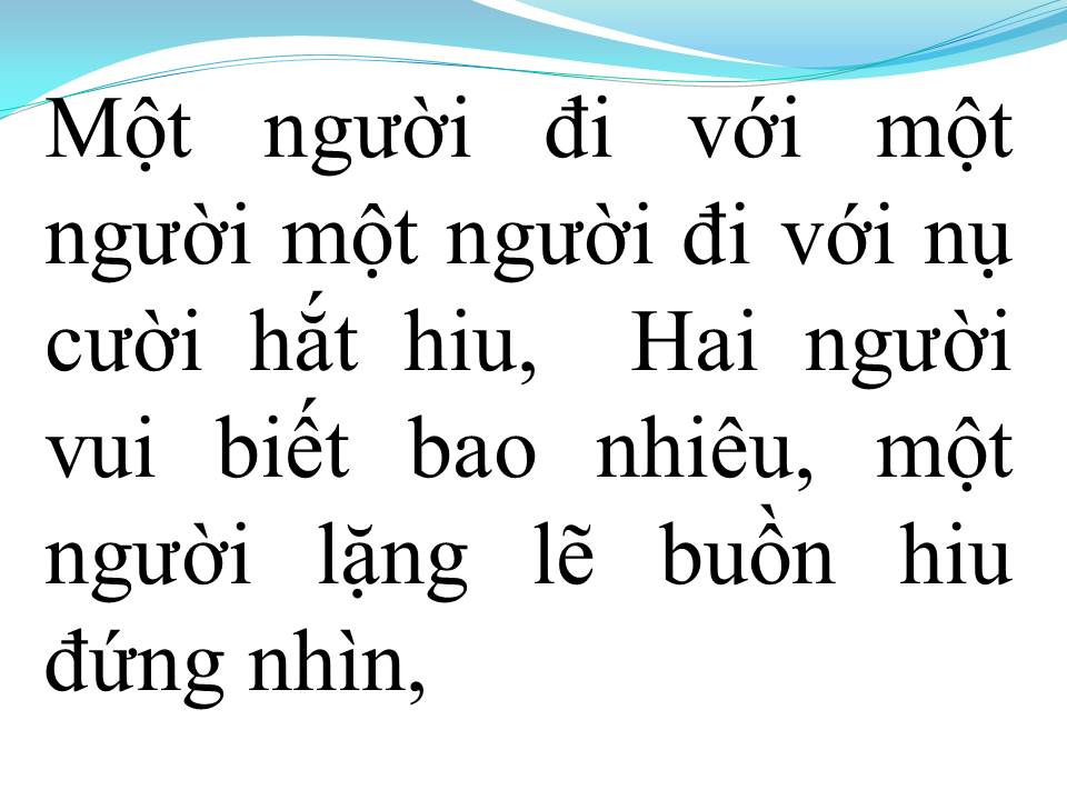 Lời bài hát CHUYỆN BA NGƯỜI
