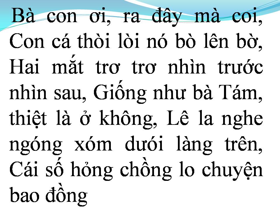Lời bài hát CHUYỆN BÀ TÁM