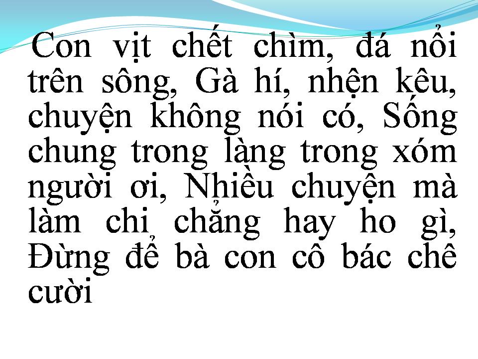 Lời bài hát CHUYỆN BÀ TÁM