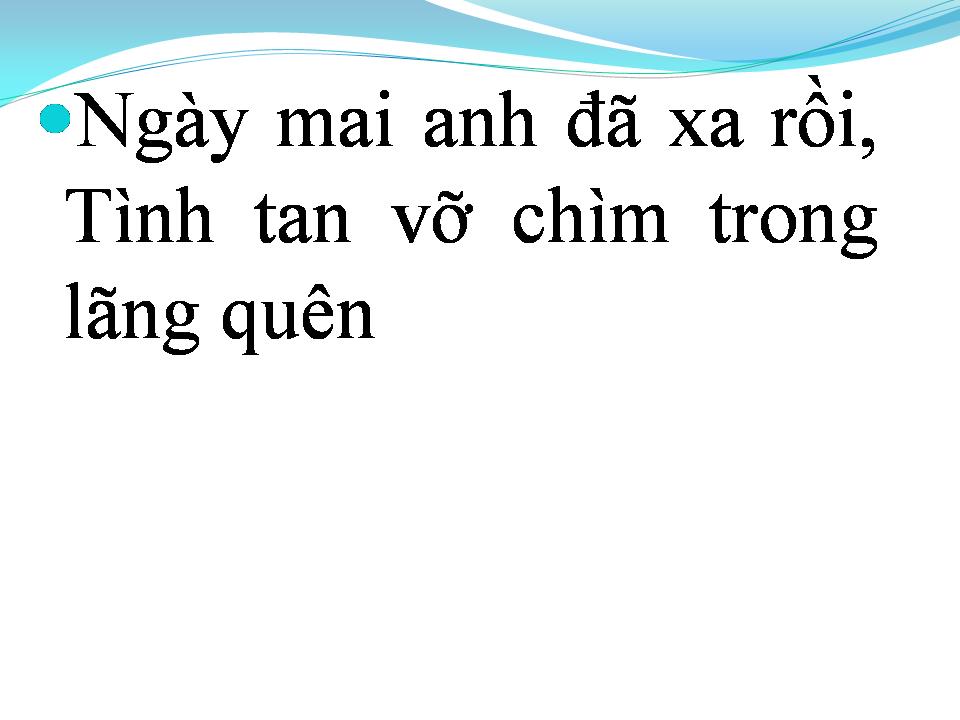 Lời bài hát CHUYỂN BẾN