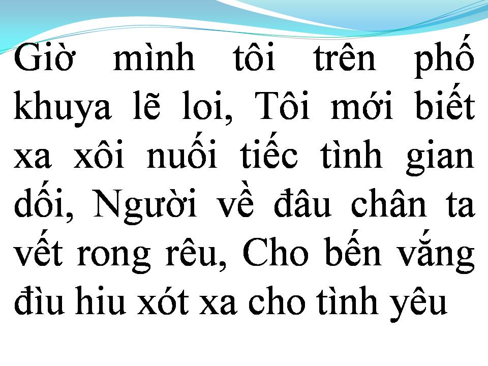 Lời bài hát CHUYỆN BÌNH THƯỜNG
