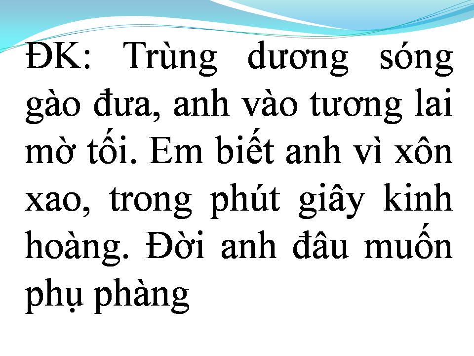 Lời bài hát CHUYỆN BUỒN NGÀY XUÂN